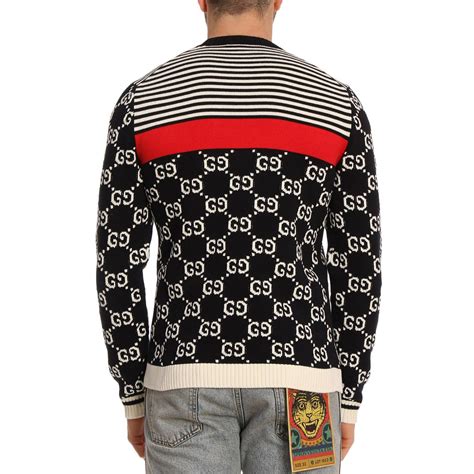 gucci men sweater neiman|gucci sweater hoodie for men.